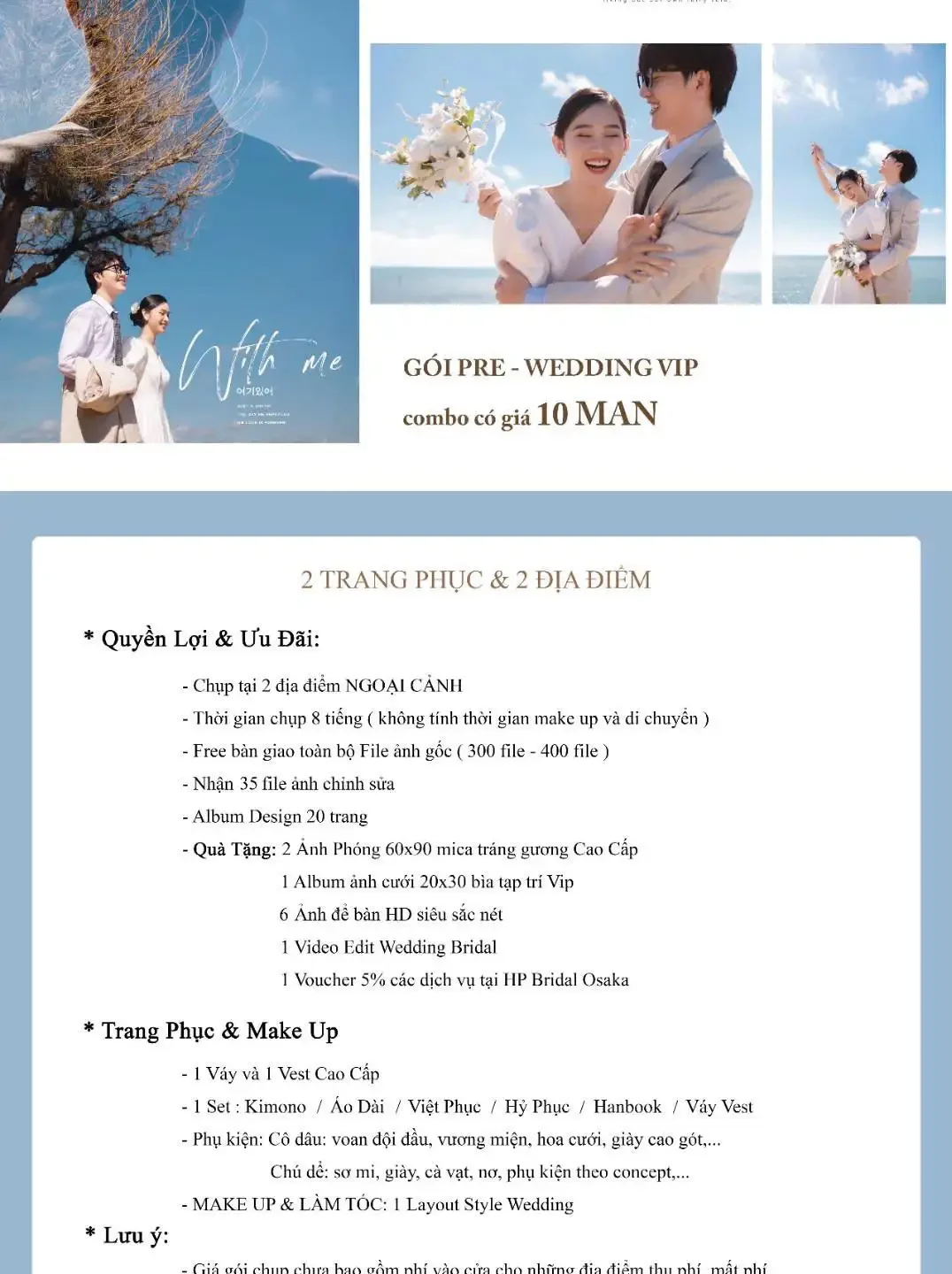PRE - WEDDING VIP - NGOẠI CẢNH
